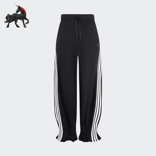 Adidas/阿迪达斯正品2025新款女士经典宽松户外运动花苞裤KC4002