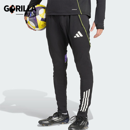 Adidas/阿迪达斯正品TIRO25C TR PNT男士训练修身足球长裤JW4356