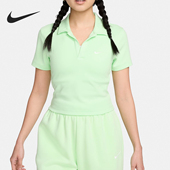 Nike 376 Essential女士翻领上衣DV7885 耐克正品 Sportswear