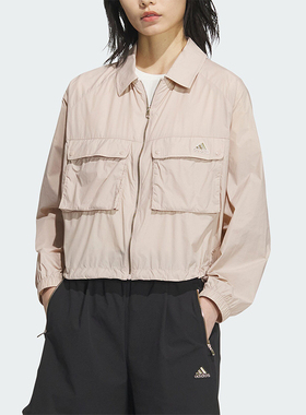 Adidas/阿迪达斯正品W MT WV JKT女士抗风拉链夹克外套JI9800