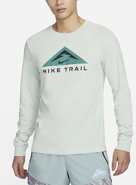 Nike/耐克正品TRAIL跑步休闲圆领男子运动长袖T恤DV9382-034
