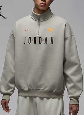 Nike/耐克正品Jordan Flight男士加绒经典卫衣套头衫IF1817-334