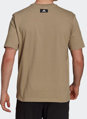 Adidas/阿迪达斯男子正品运动T恤清仓特价H39751【亚洲码】