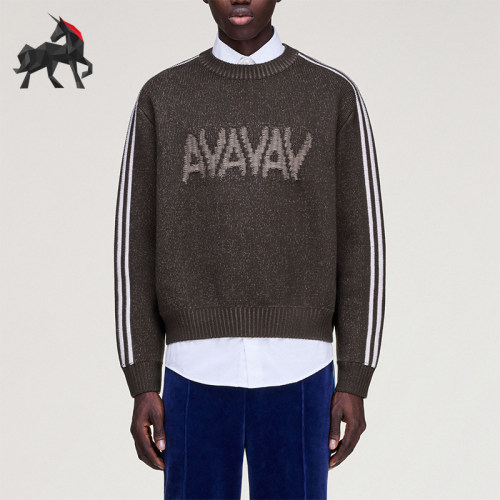 Adidas/阿迪达斯正品三叶草AVKNITSWEATER经典休闲针织衫JZ0620