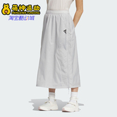 运动休闲训练宽松半身裙JM4270 26夏女士经典 Adidas 阿迪达斯正品