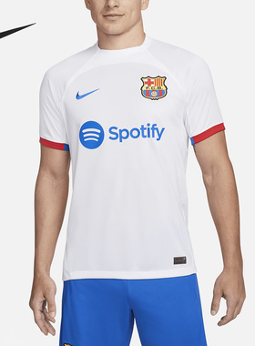 Nike/耐克正品当季新款男子足球训练运动短袖T恤DX2686-101