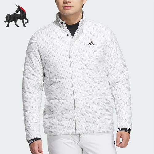 Adidas/阿迪达斯正品男士时尚立领宽松长袖夹克外套HY0980