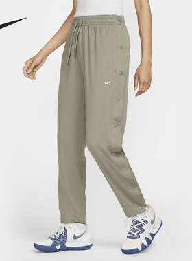 Nike/耐克官方正品当季新款女士运动休闲宽松简约长裤FV8478-320