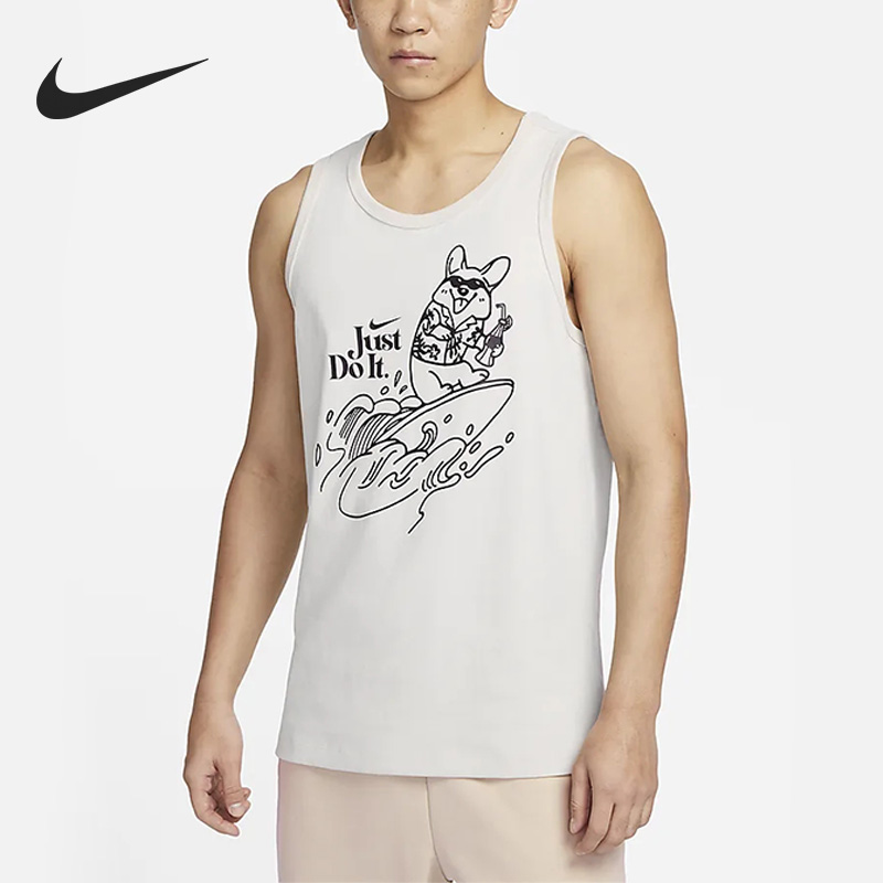 耐克男子运动跑步健身无袖T恤