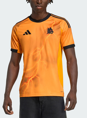 Adidas/阿迪达斯正品2025秋季款男士训练运动足球圆领短袖JJ4187