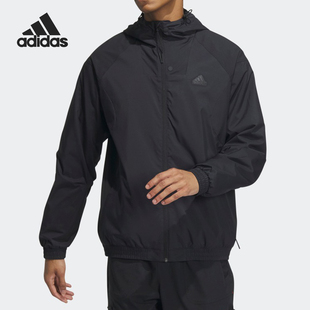 男子梭织加绒运动外套IP4920 2023新款 阿迪达斯官方正品 Adidas