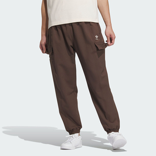 Adidas 三叶草男士 加绒束脚宽松运动长裤 IZ1517 阿迪达斯正品