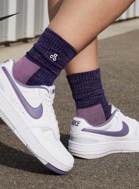 Nike/耐克正品Gamma Force女士厚底耐磨轻便经典板鞋HF4987-100