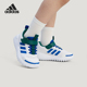 阿迪达斯正品 PLAYFLOW EL小童透气时尚 Adidas 复古休闲鞋 KJ3272