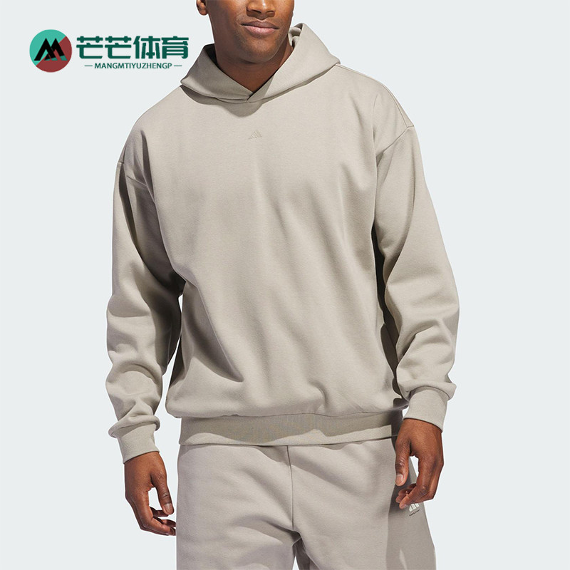 Adidas/阿迪达斯正品新款男女同款针织宽松经典连帽卫衣JC7846