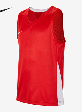 Nike/耐克正品Dri-FIT大童拼接训练运动经典篮球背心IB8674-657