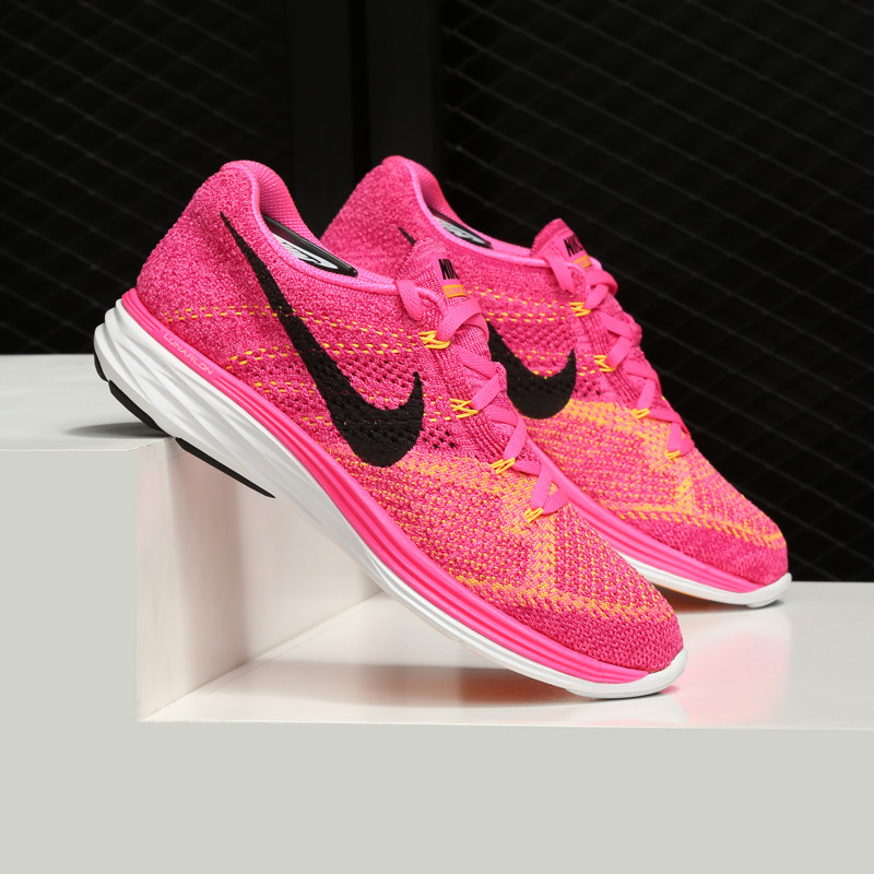 Nike/耐克正品 LUNAR3 网面编织飞线透气超轻运动跑步鞋698182