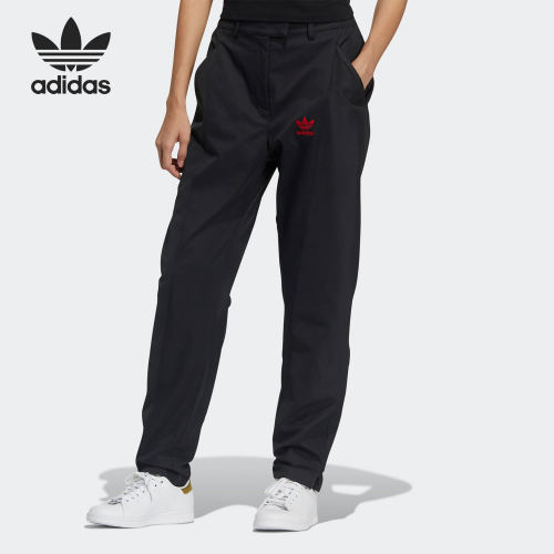 Adidas/阿迪达斯正品三叶草 CNY Pants 女子休闲运动长裤 GN4748