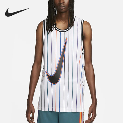 Nike/耐克官方正品新款男子篮球训练透气运动无袖背心DX0436-100