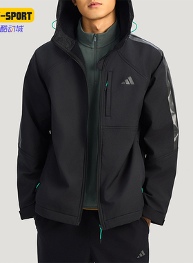 Adidas/阿迪达斯正品2025男士多口袋抓绒保暖户外运动外套KR2496
