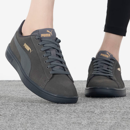 Puma/彪马正品Smash v2 L CN男女低帮休闲复古板鞋391840-01