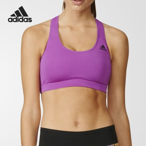 Adidas/阿迪达斯正品女子时尚训练跑步低强度运动内衣AP9526