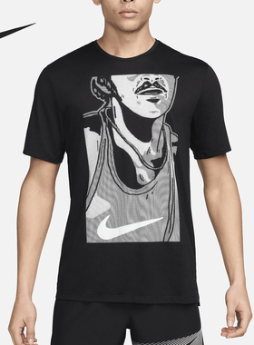 Nike/耐克官方正品Rise 365 Run Energy男士跑步T恤FN3997-010