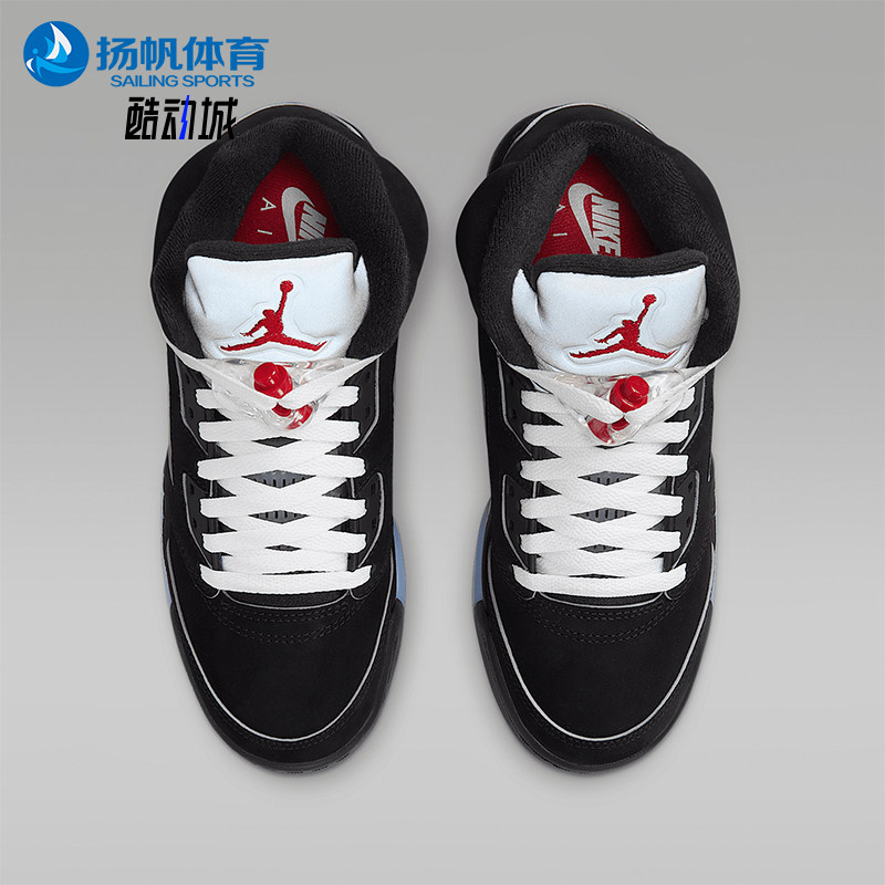Nike/耐克正品JORDAN GS女子大童高帮经典运动篮球鞋HF3976-001