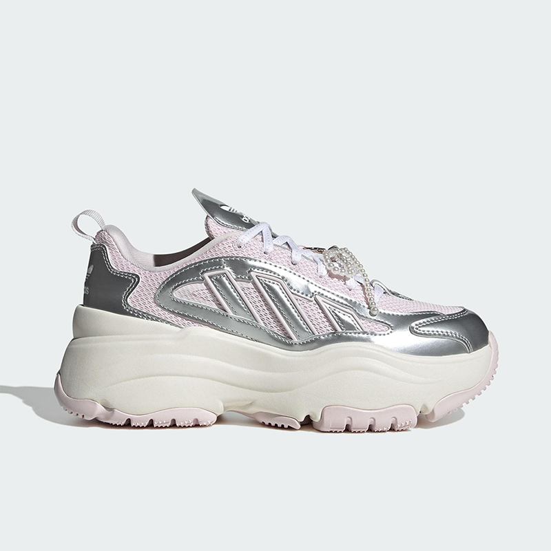 Adidas/阿迪达斯正品2025 三叶草女士经典透气厚底老爹鞋JS1660