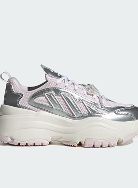 Adidas/阿迪达斯正品2025 三叶草女士经典透气厚底老爹鞋JS1660