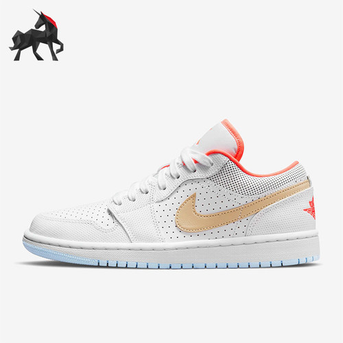 Nike/耐克正品JORDAN女士休闲系带透气复古篮球板鞋DC9509-100