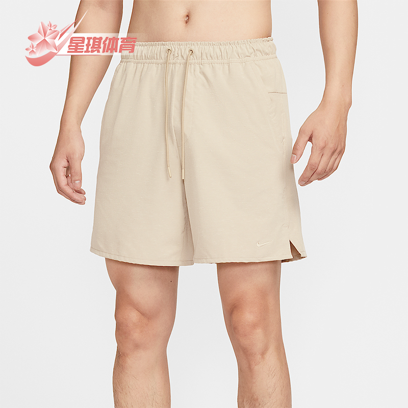 Nike/耐克正品夏季男士系带轻盈弹性跑步运动透气短裤HV0442-253