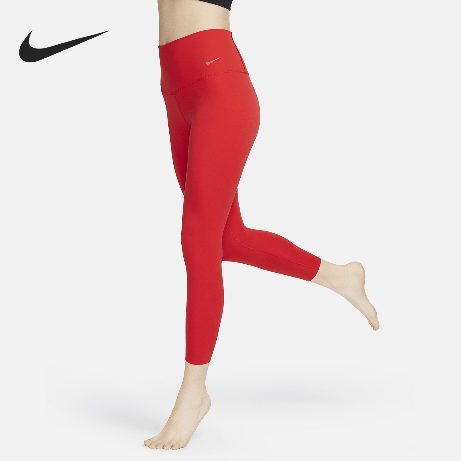 Nike/耐克正品春季女士弹力透气舒适紧身运动长裤DQ6016-657