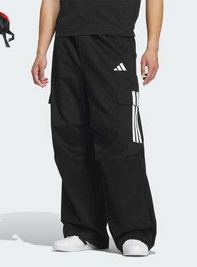 Adidas/阿迪达斯正品V M PARA PNT男士运动宽松三条纹长裤KF2749