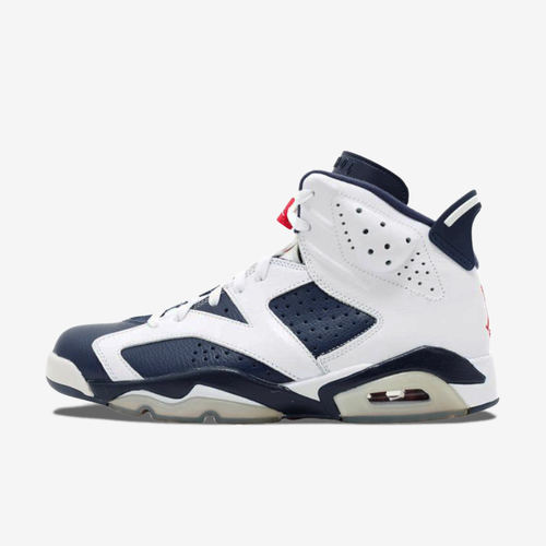 Nike耐克正品Air Jordan 6 Retro Olympic男高帮篮球鞋384664-130