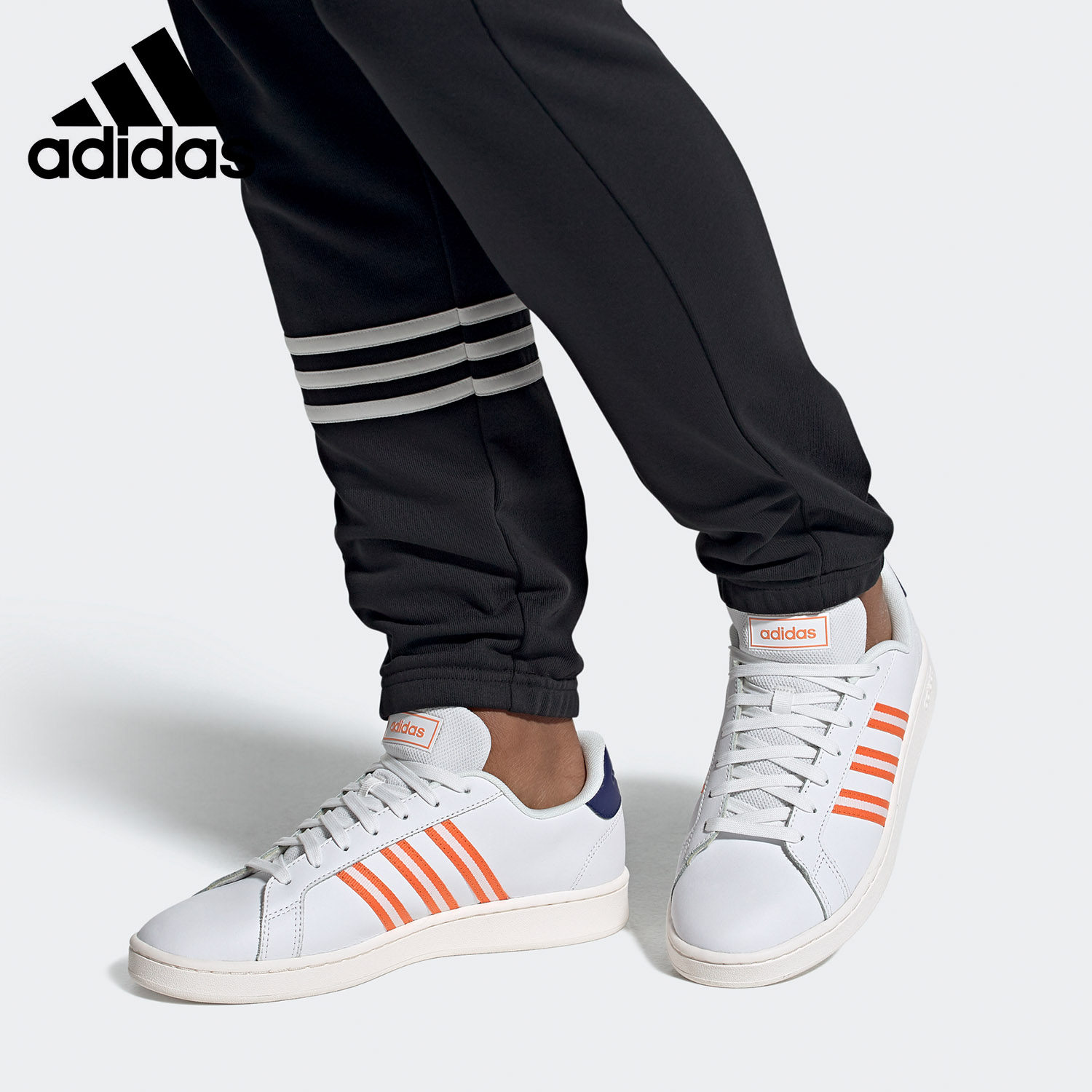 Adidas/阿迪达斯正品当季neo GRAND COURT男子运动休闲鞋EH2058,运动鞋new,板鞋,淘宝优惠券,粉丝福利购,淘宝优惠卷