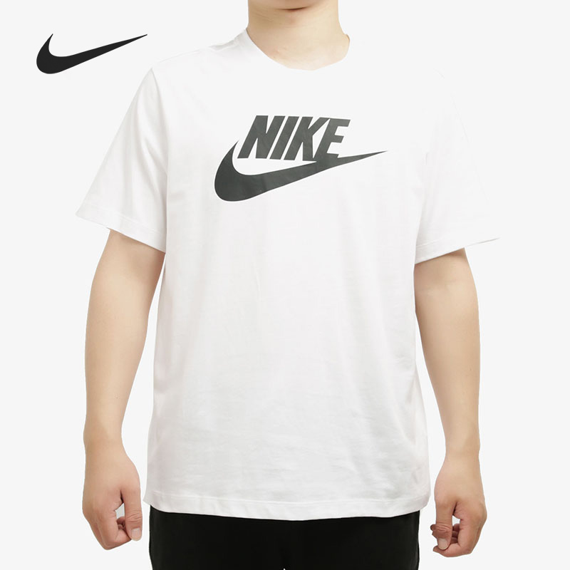 Nike/耐克官方正品男子休闲舒适透气运动圆领短袖T恤AR5005-101 运动服/休闲服装 运动T恤 原图主图