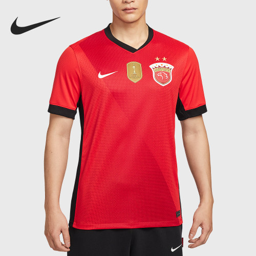 Nike/耐克正品Dri-FIT男士经典轻盈足球球衣T恤HM6177-600