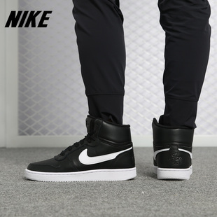 高帮休闲板鞋 Nike 耐克正品 Ebernon男女轻便舒适板鞋 001 AQ1778