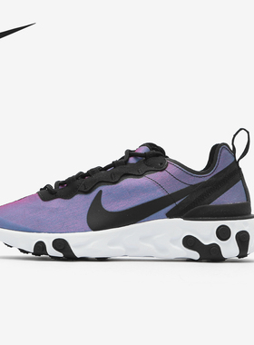 Nike/耐克正品REACT ELEMENT 55 PRM 男女运动跑步鞋 CD6964-001