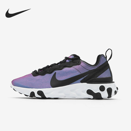Nike/耐克正品REACT ELEMENT 55 PRM 男女运动跑步鞋 CD6964-001