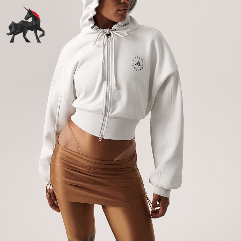 Adidas/阿迪达斯正品女士针织短款运动休闲外套IT8268,运动服/休闲服装,运动茄克/外套,淘宝优惠券,粉丝福利购,淘宝优惠卷