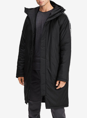 Puma/彪马官方正品PUMA运动保暖连帽夹克棉服 男款 黑色580823-01