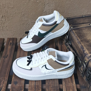 耐克官方正品 Air Force 111 Nike 1女子休闲拼色运动板鞋 FB1857