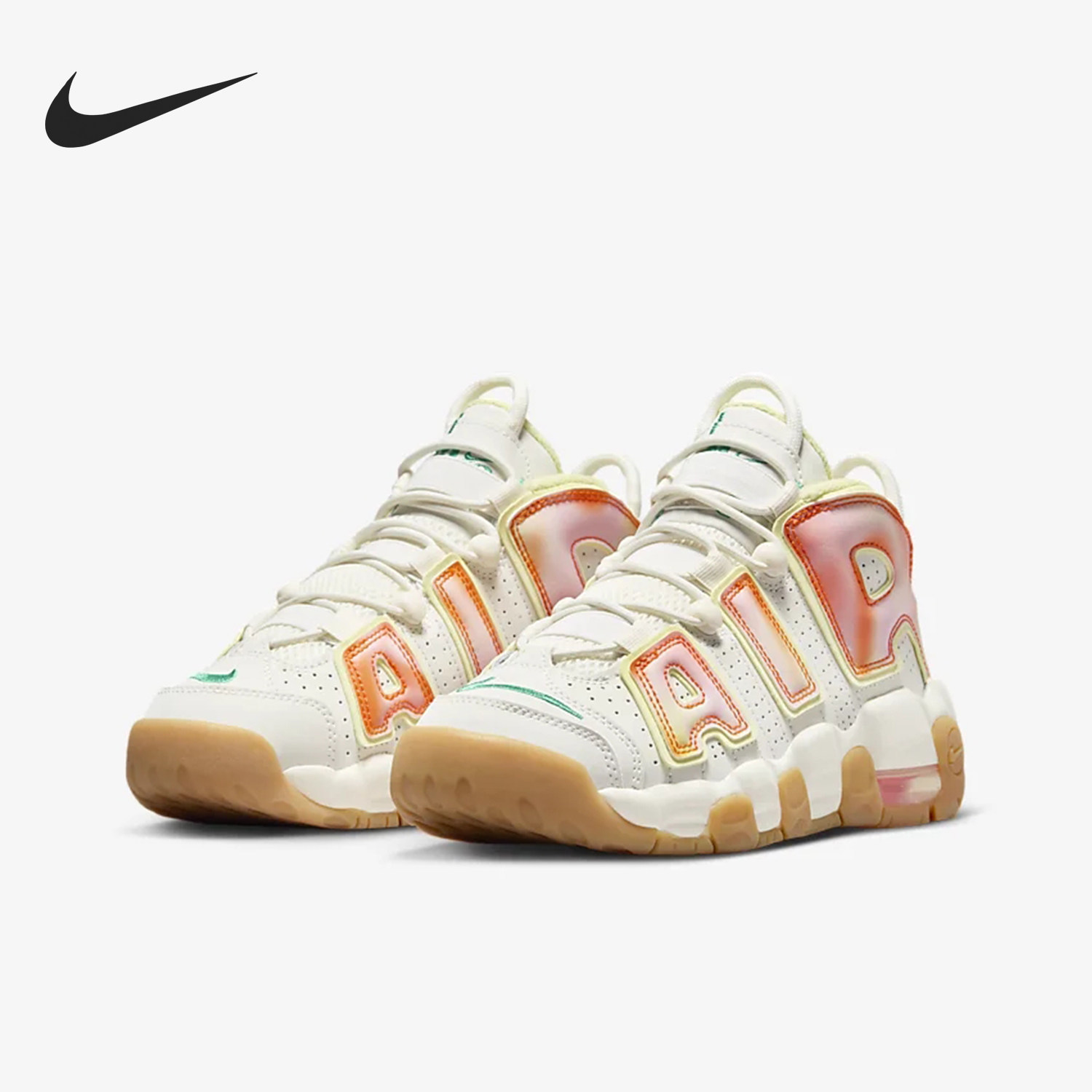 Nike/耐克官方正品大皮蓬GS女子大童运动复古篮球鞋FB7702-100