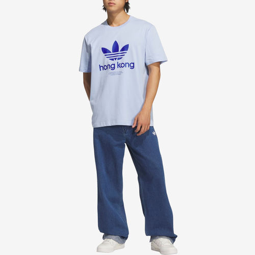 Adidas阿迪达斯正品男女短袖透气圆领套头常规版型运动T恤IA7515