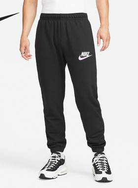 Nike/耐克正品时尚新款男士针织透气经典运动休闲长裤FB7688-010
