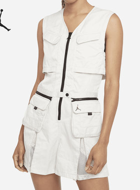 Nike/耐克正品JORDAN HEATWAVE女子休闲连体衣短裤DC2125-072