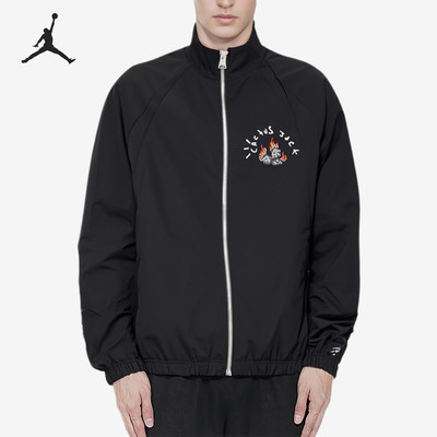 Nike耐克Jordan正品x Travis Scott男款拉链立领夹克DO4095-010