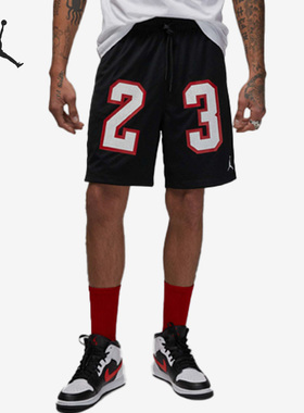 Nike/耐克官方正品Jordan夏新款网眼透气男子运动短裤DX9672-010